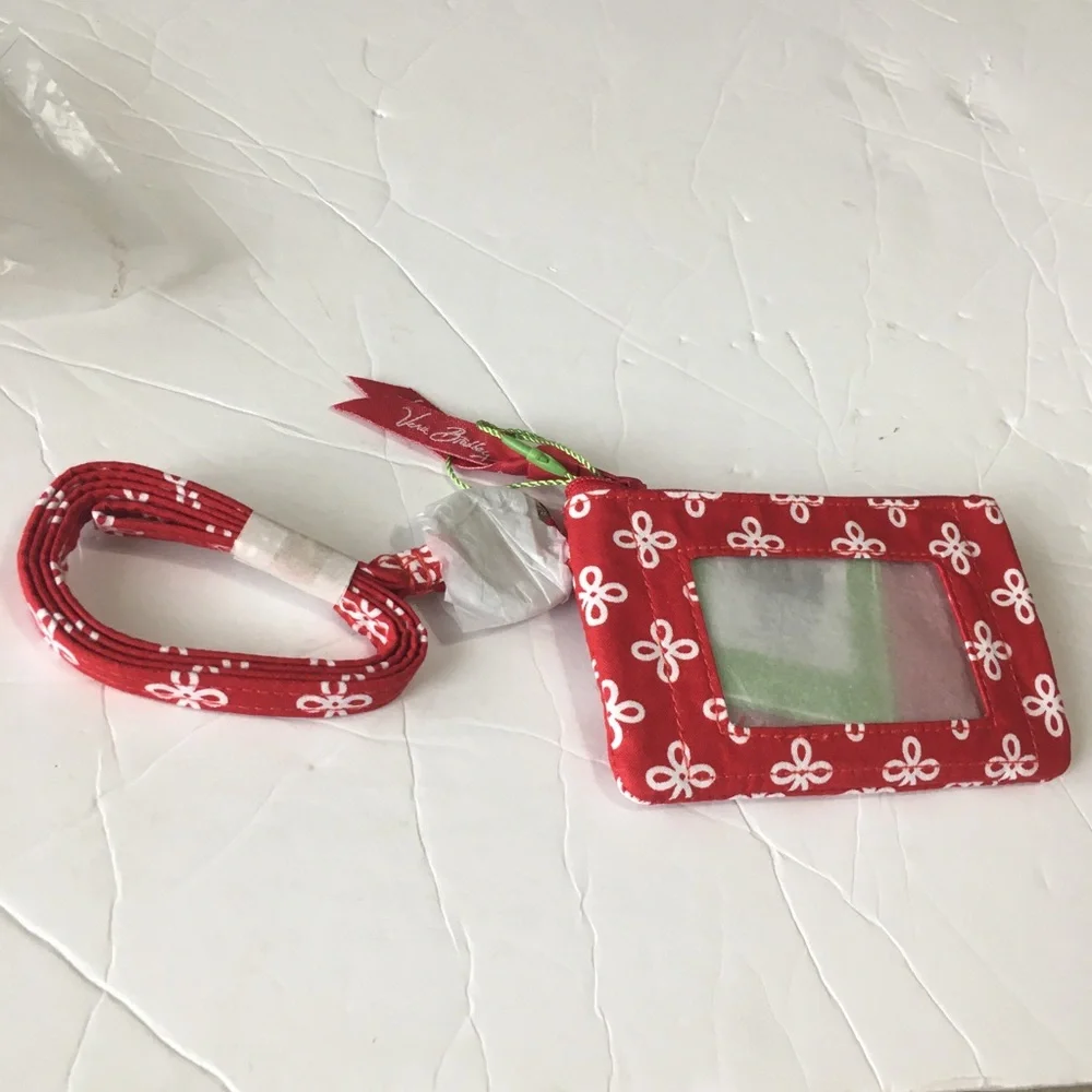 Vera Bradley Nebraska Huskers University of Nebraska ID lanyard